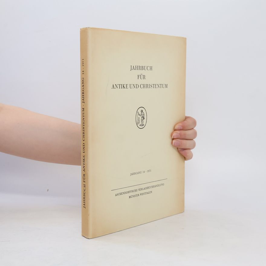 Autores varios Jahrbuch für Antike und Christentum