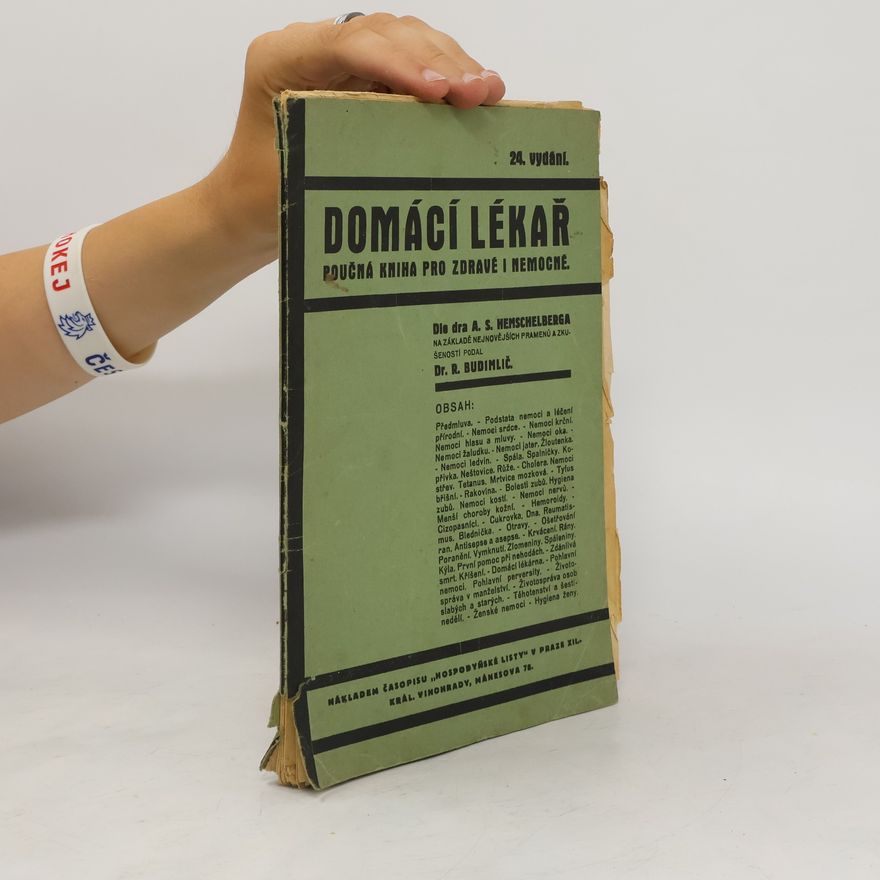 R. Budimlič Domácí lékař 1/1929