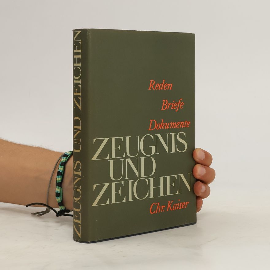 Autorenkollektiv Zeugnis und Zeichen