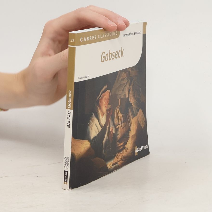 Honoré de Balzac Gobseck