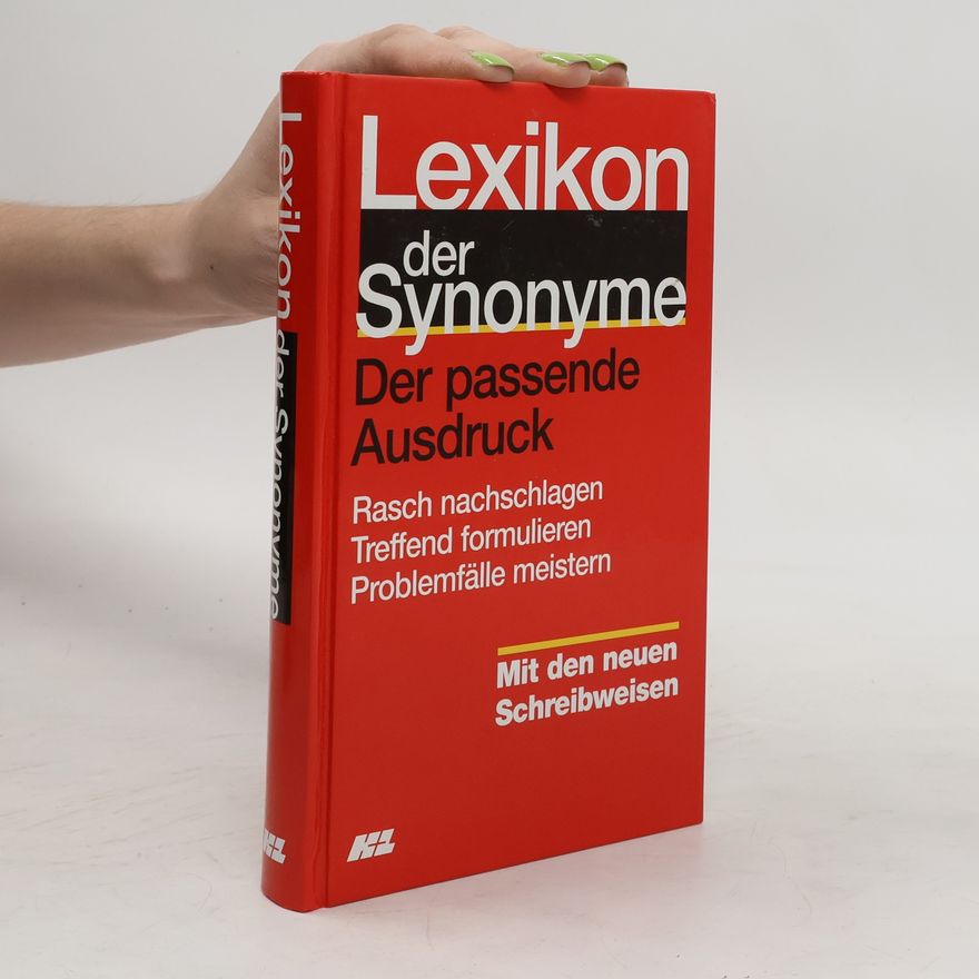 Various authors Lexikon der synonyme