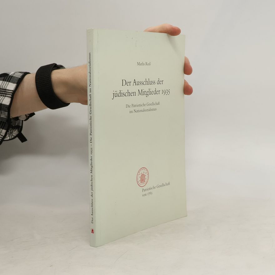Marlis Roß Der Ausschluss der jüdischen Mitglieder 1935