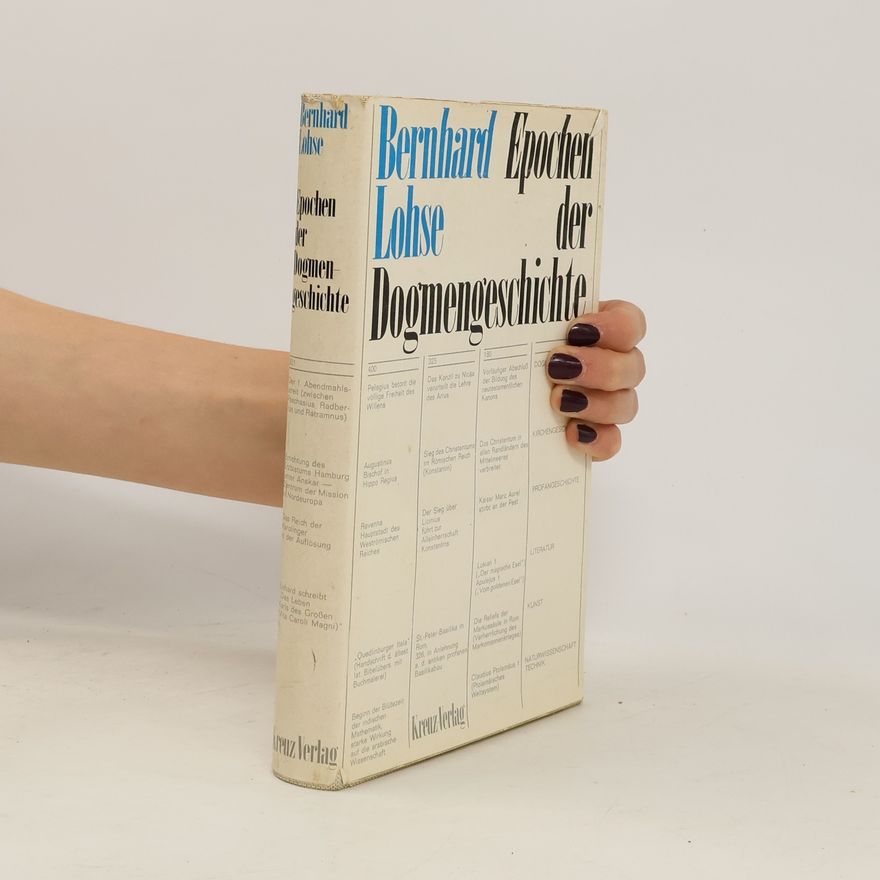 Bernhard Lohse Epochen der Dogmengeschichte