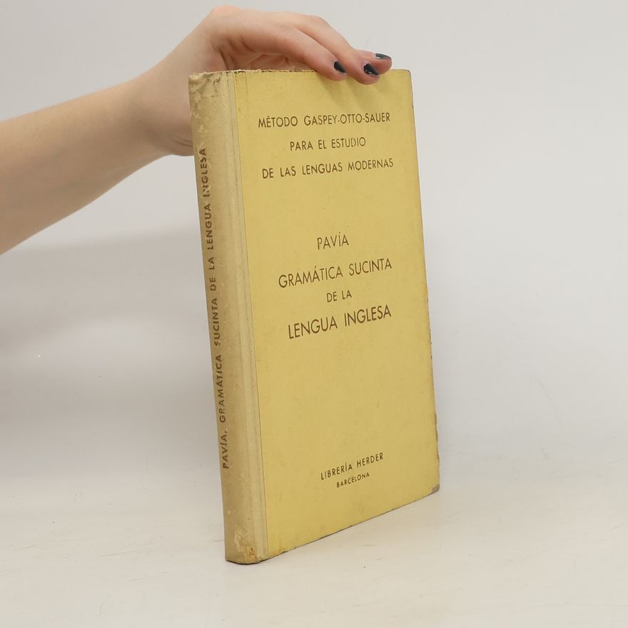 Gaspey Otto Sauer Pavia gramática sucinta de la lengua inglesa