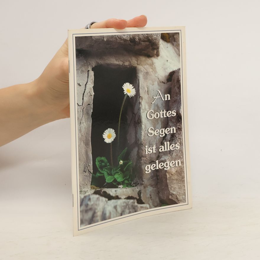 Klaus Achenbach An Gottes Segen ist alles gelegen