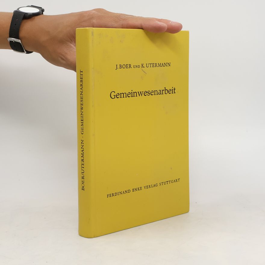 J. Boer Gemeinwesenarbeit