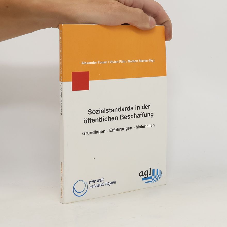 Alexander Fonari Sozialstandards in der öffentlichen Beschaffung