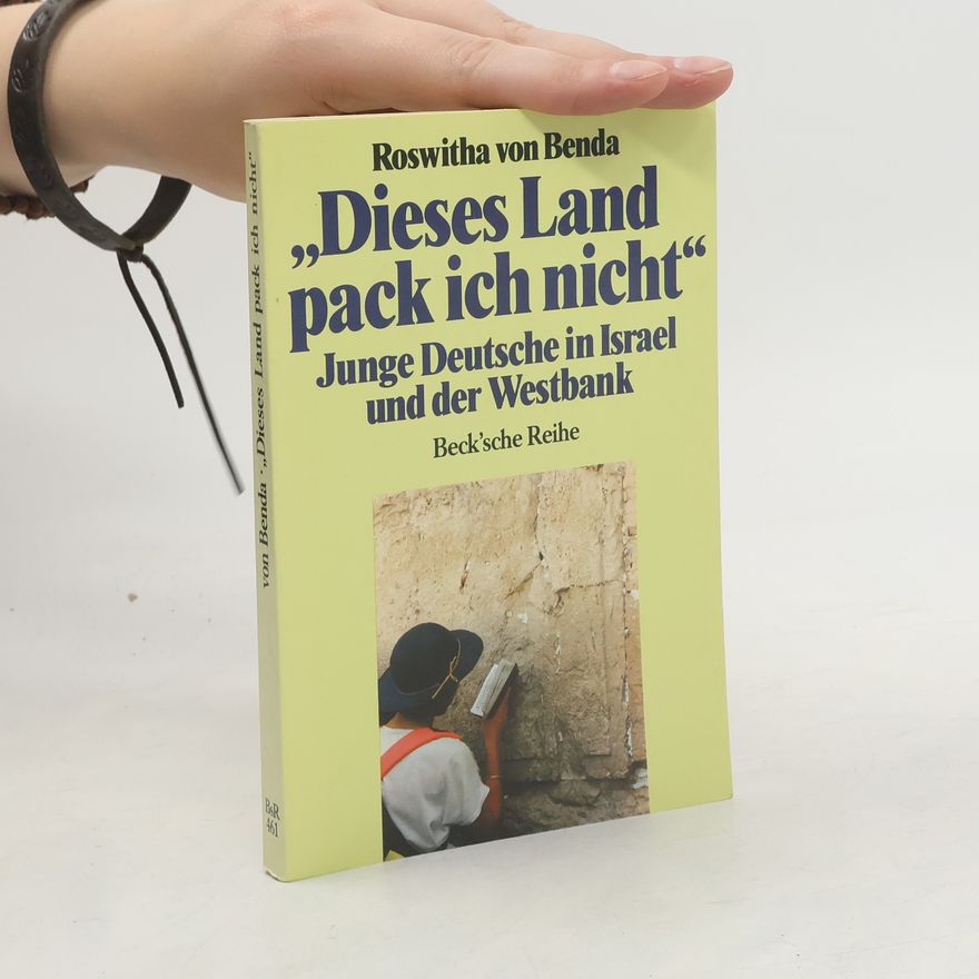 Roswitha von Benda "Dieses Land pack ich nicht"