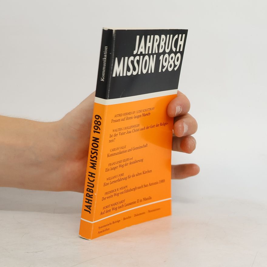 Collectif d'auteurs Jahrbuch Mission 1989