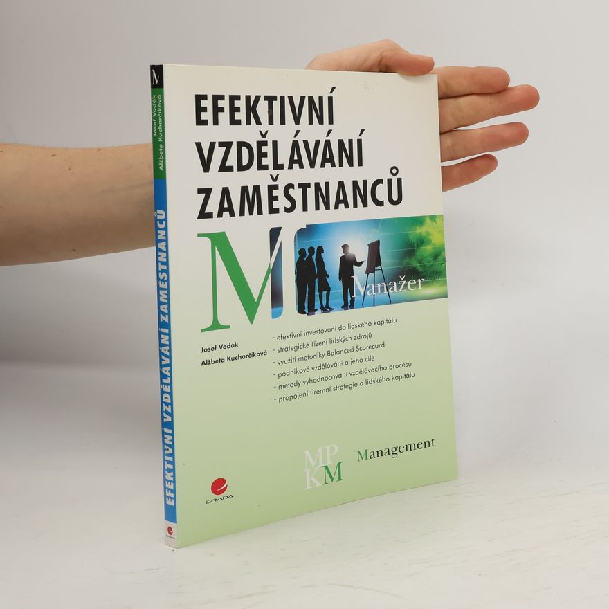Josef Vodák Efektivní vzdělávání zaměstnanců