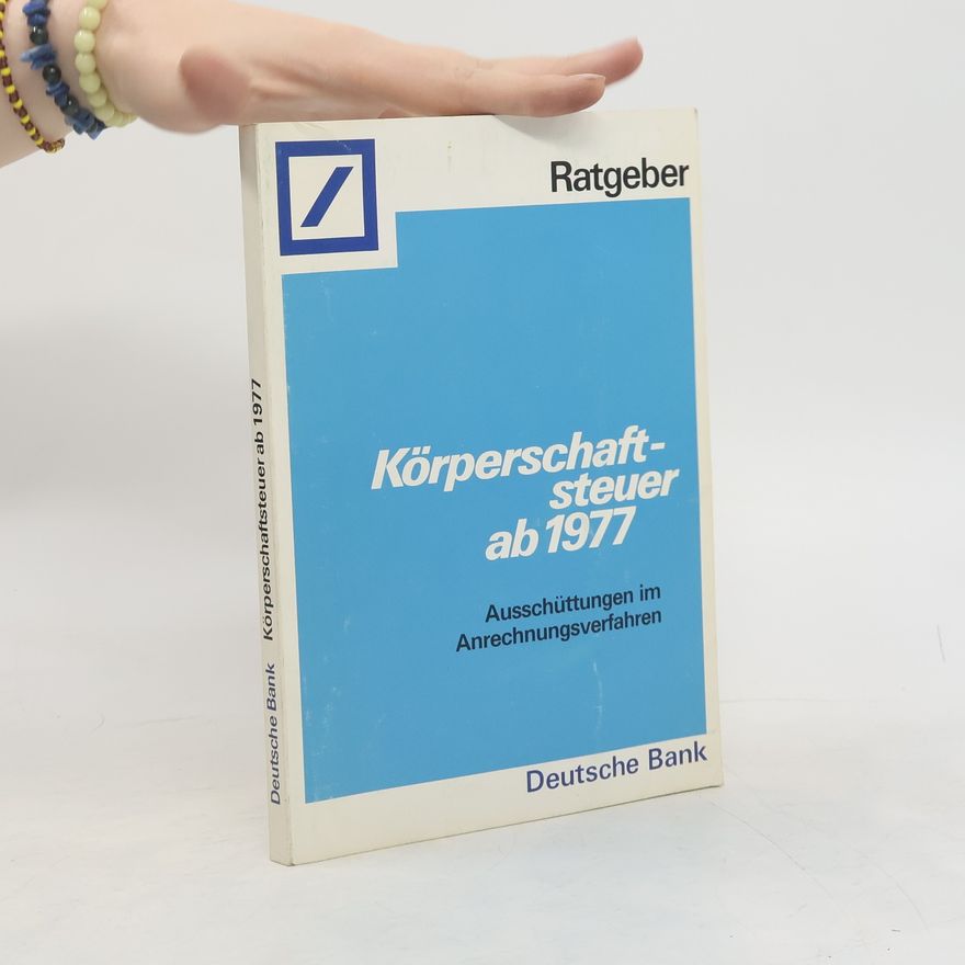 Various authors Körperschaftsteuer ab 1977