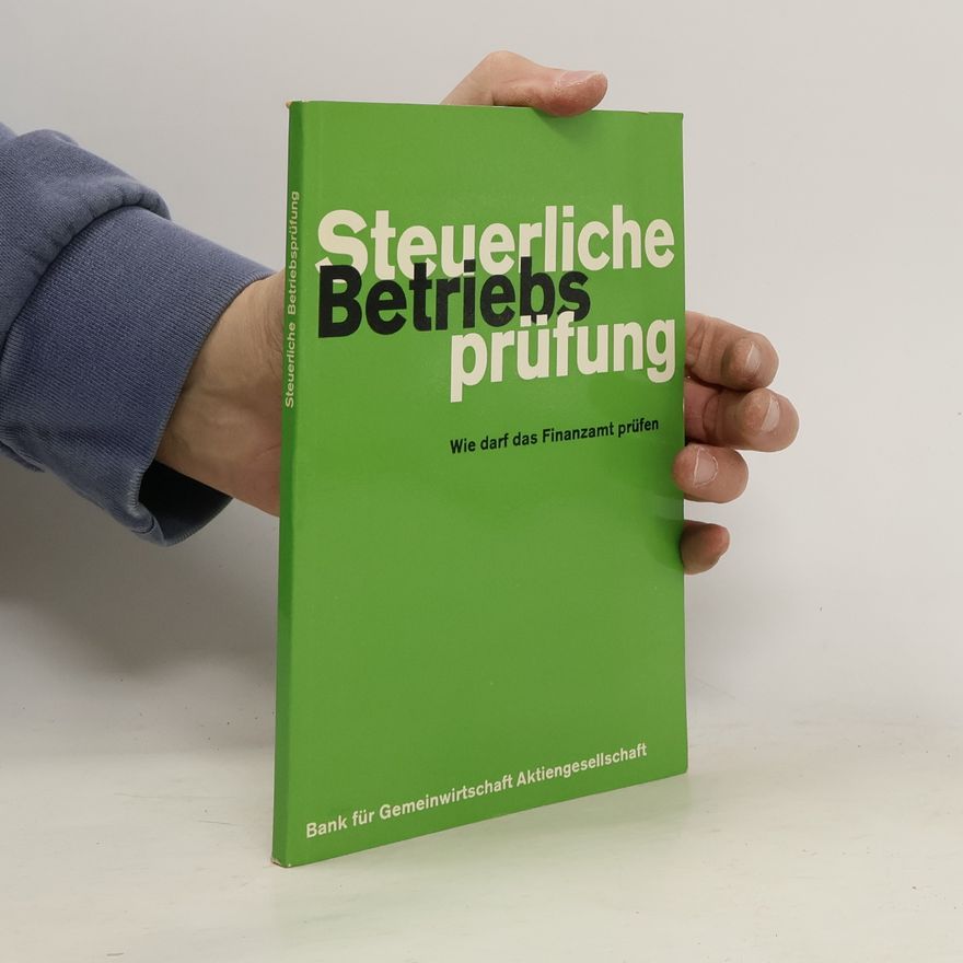 Helmuth Plath Steuerliche Betriebsprüfung