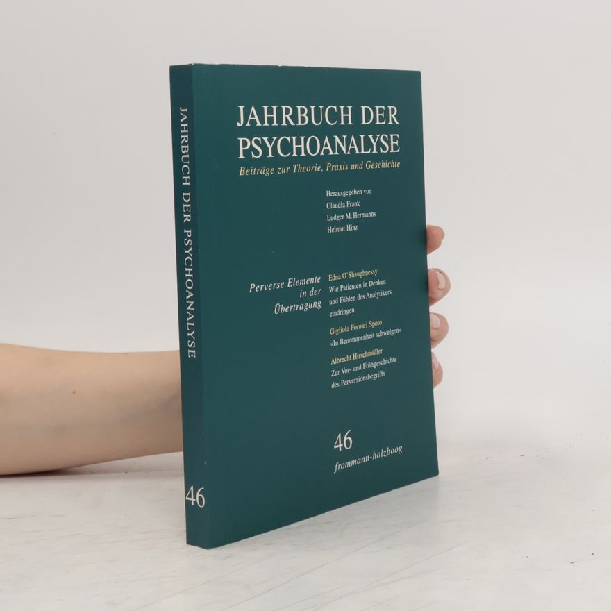 Albrecht Kuchenbuch Jahrbuch der Psychoanalyse / Band 46: 'Perverse Elemente in der Übertragung'