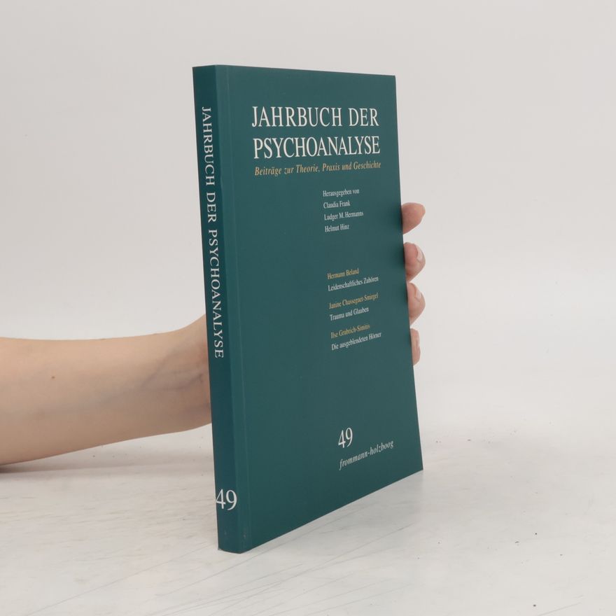 Helmut Hinz Jahrbuch der Psychoanalyse, Band 49
