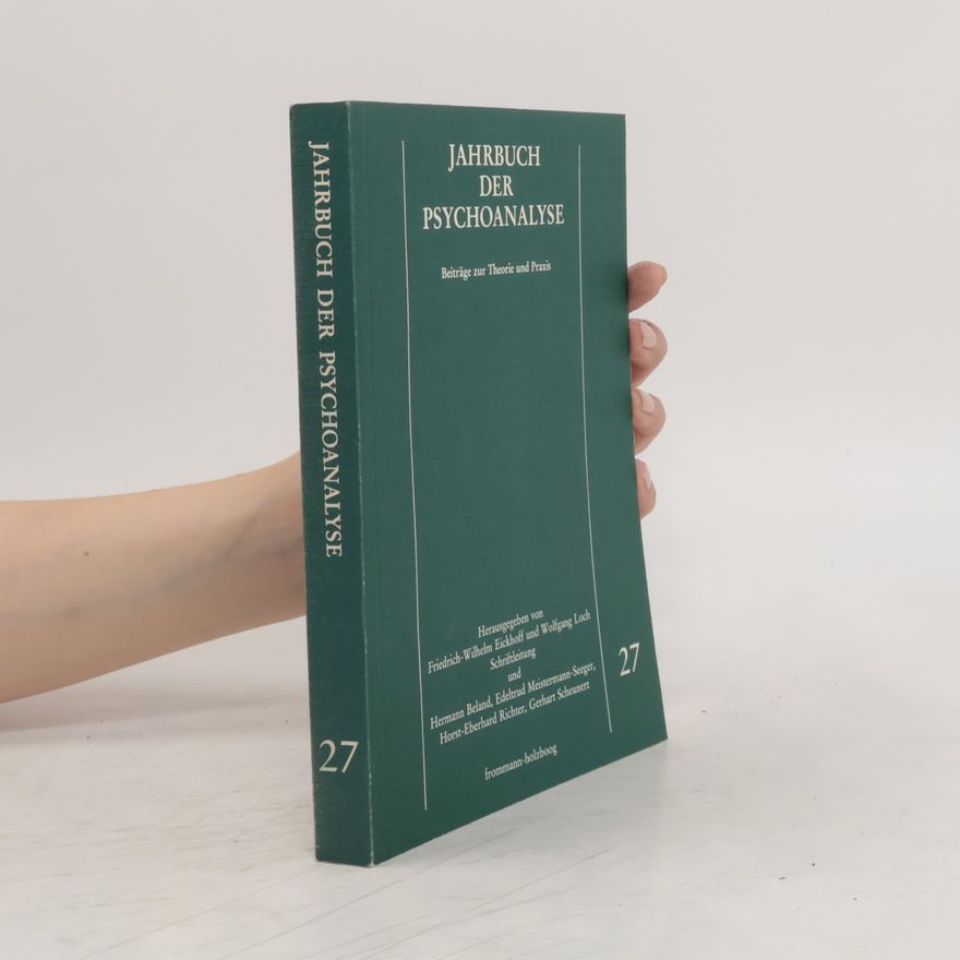 Autorenkollektiv Jahrbuch der Psychoanalyse 27