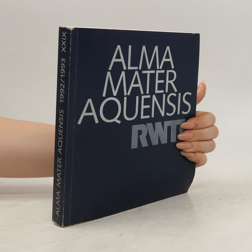 AA.VV. Alma Mater Aquensis 1992/1993 XXIX