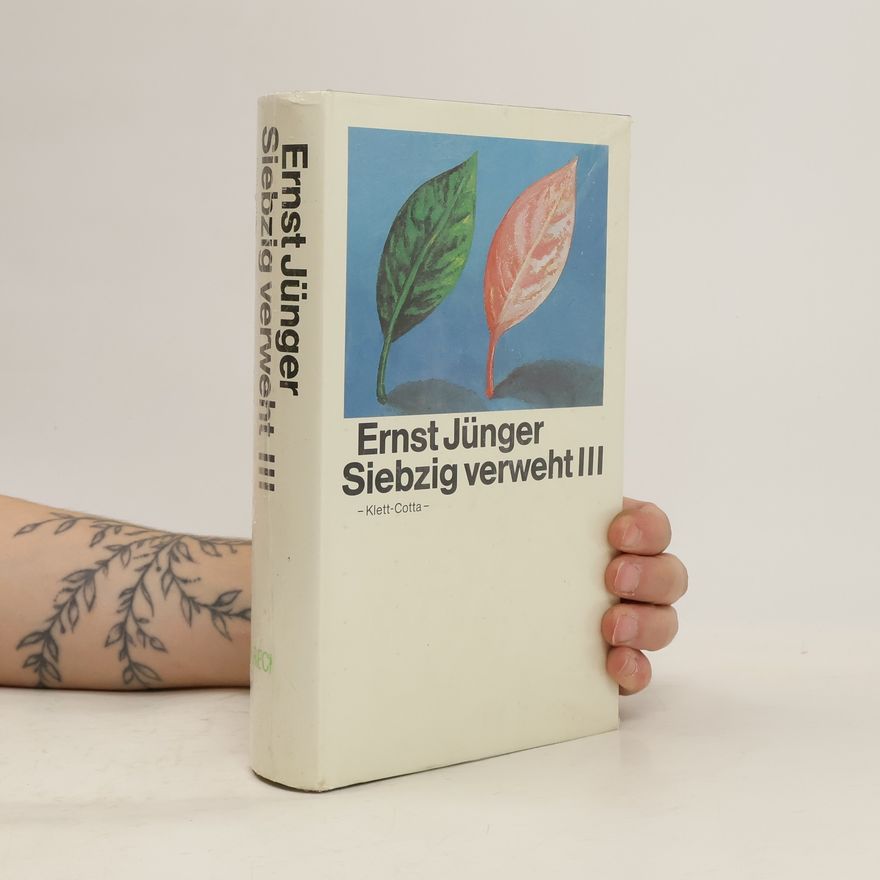 Ernst Jünger Siebzig verweht. Bd.3