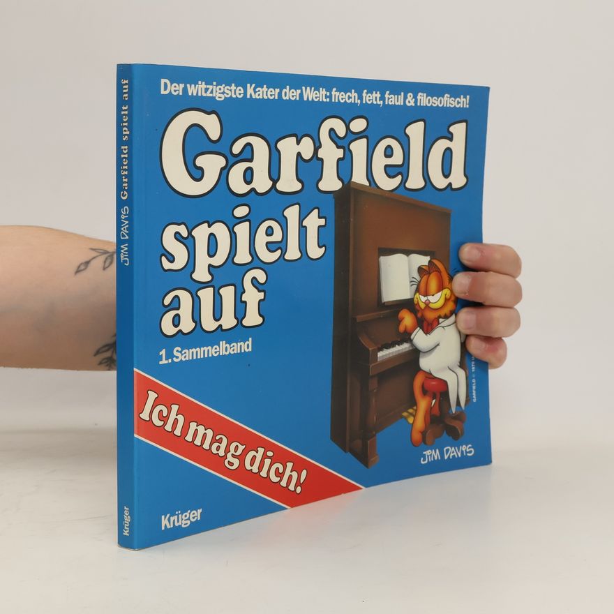Jim Davis Garfield spielt auf