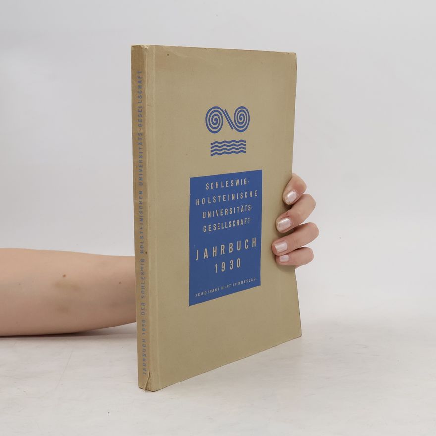 AA.VV. Schleswig-Holsteinische Universitäts-Gesellschaft Jahrbuch 1930