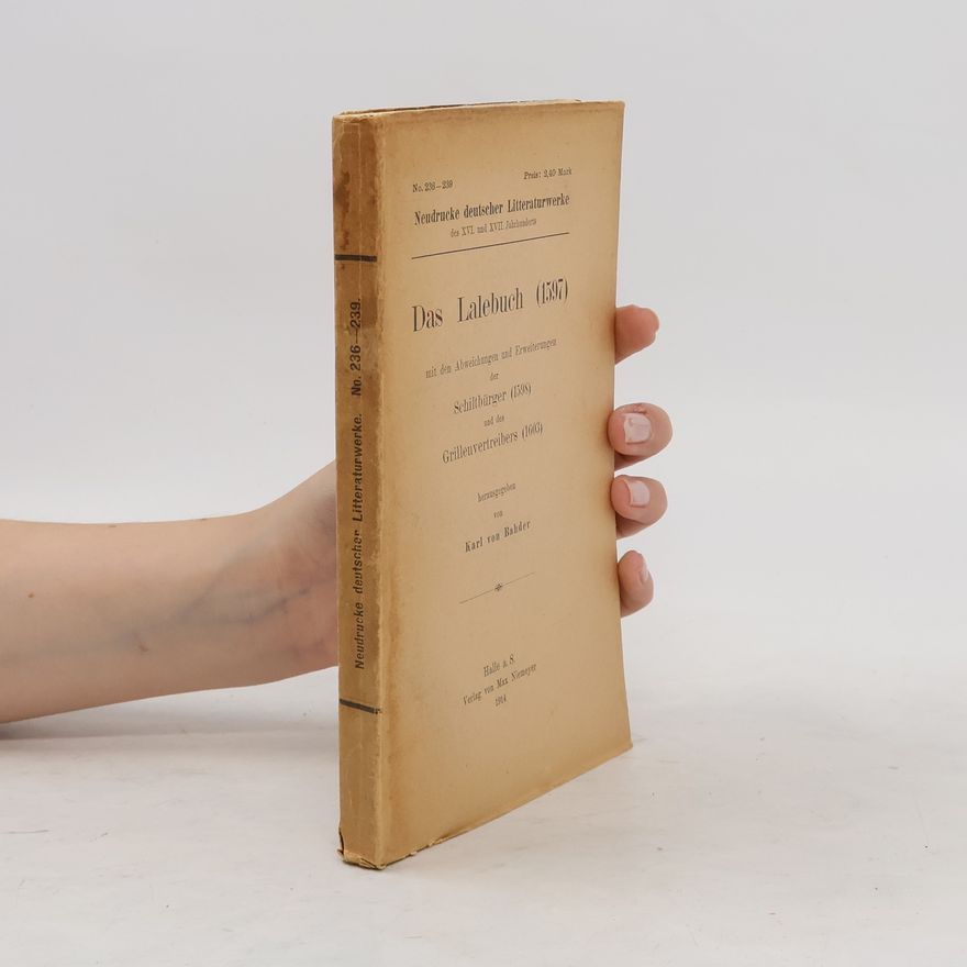 Karl von Bahder Das Lalebuch (1597)