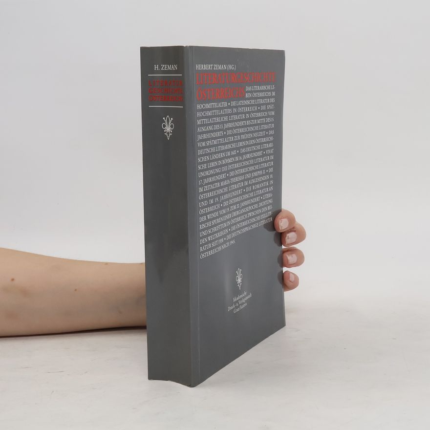 Herbert Zeman Literaturgeschichte Österreichs