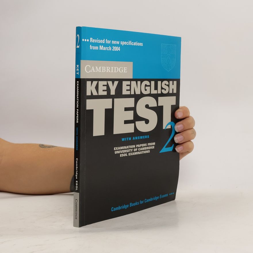 Cambridge ESOL KET - 2: Cambridge Key English Test 2 Student's Book With Answers