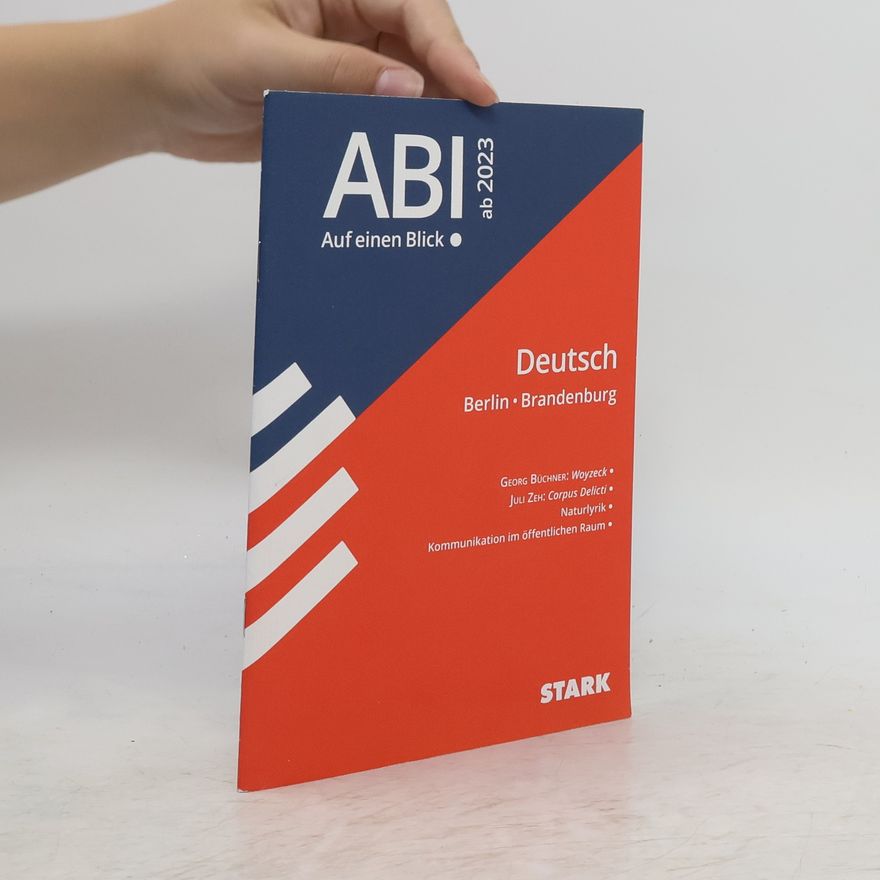 Stark Verlag GmbH STARK Abi - auf einen Blick! Deutsch Berlin/Brandenburg 2023