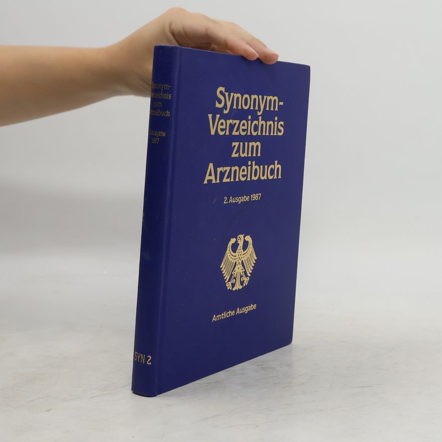 Autores varios Synomym-Verzeichnis zum Arzneibuch