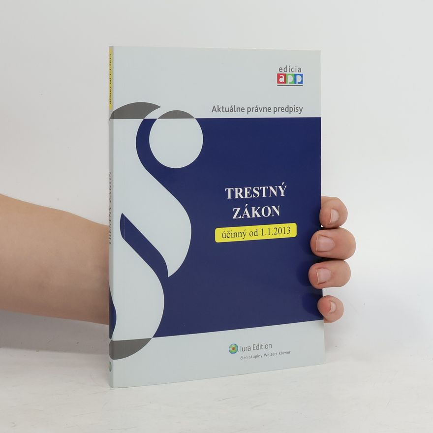Autorenkollektiv Trestný zákon