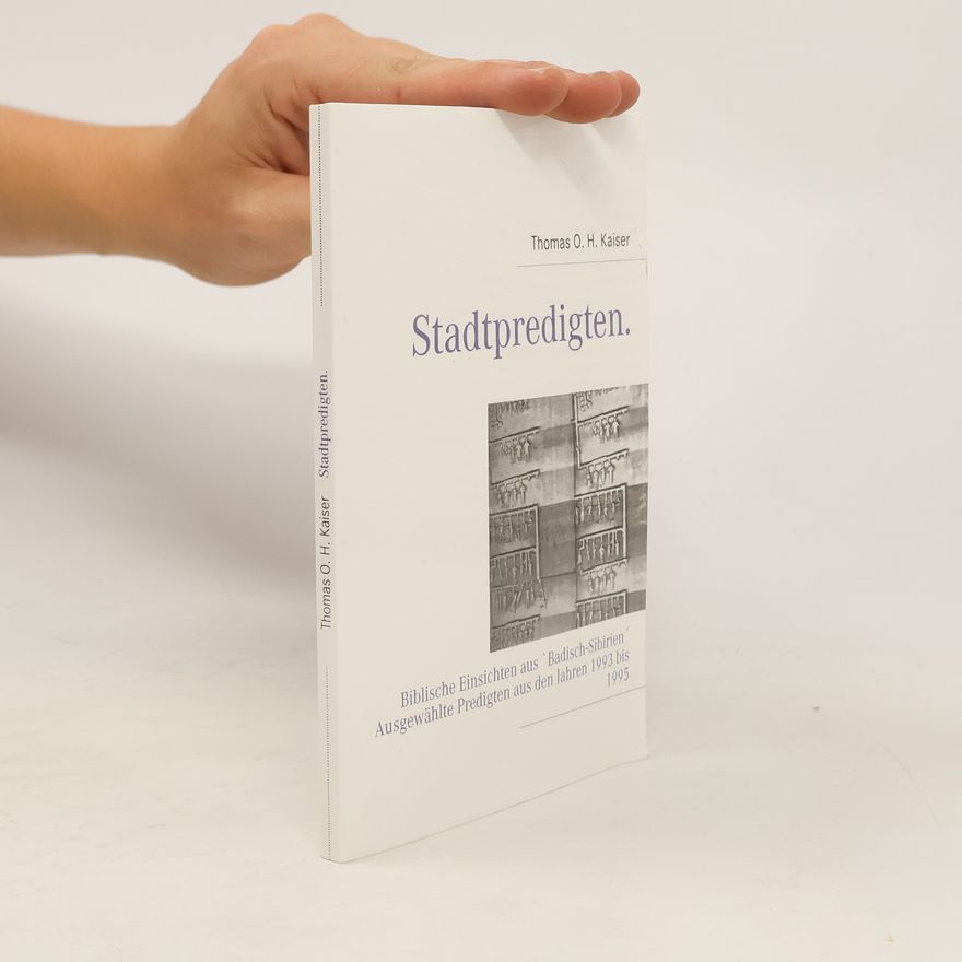 Thomas O. H. Kaiser Stadtpredigten