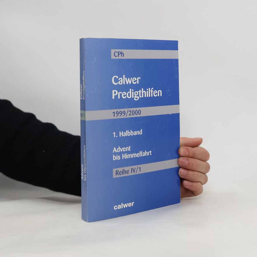 Helmut Barié Calwer Predigthilfen