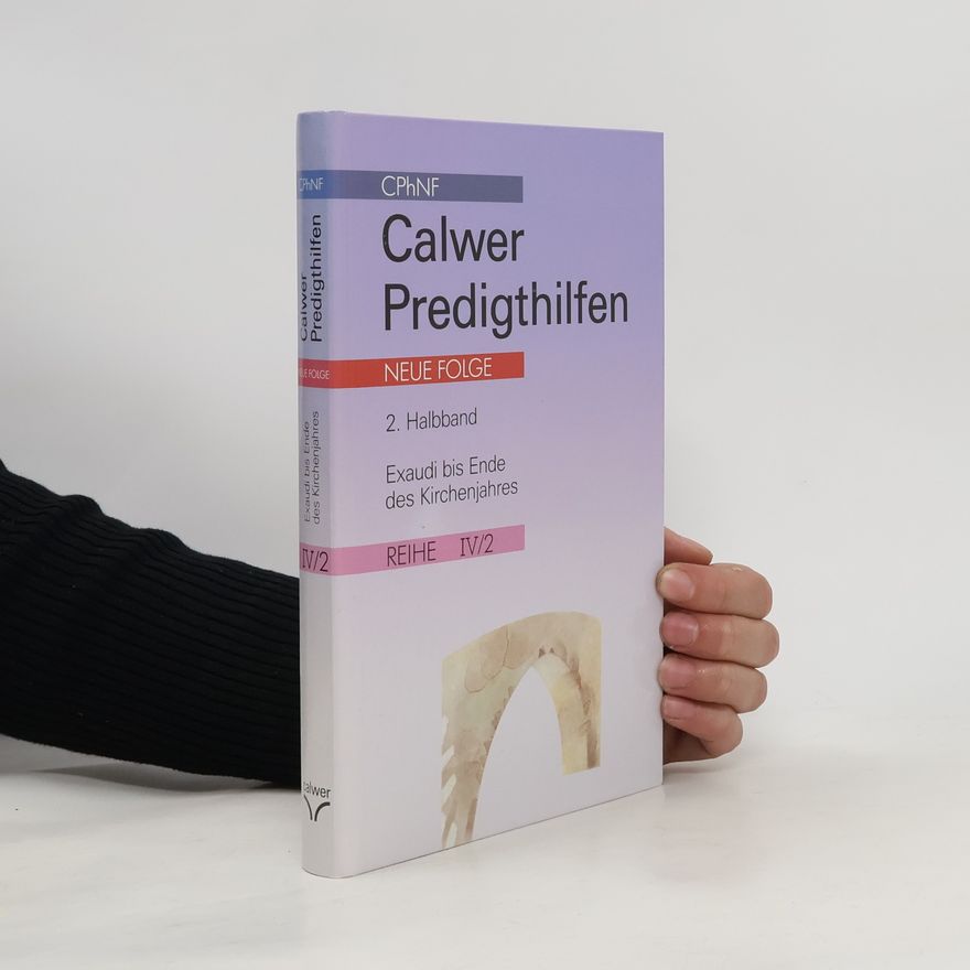 Hans Lachenmann Calwer Predigthilfen