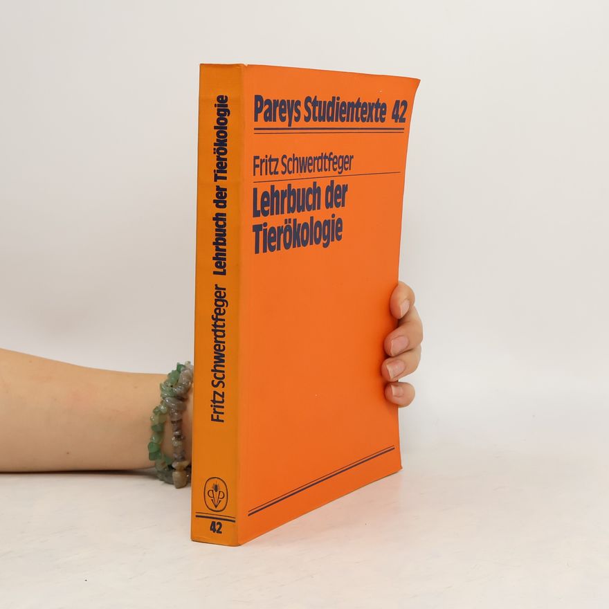Fritz Schwerdtfeger Lehrbuch der Tierökologie
