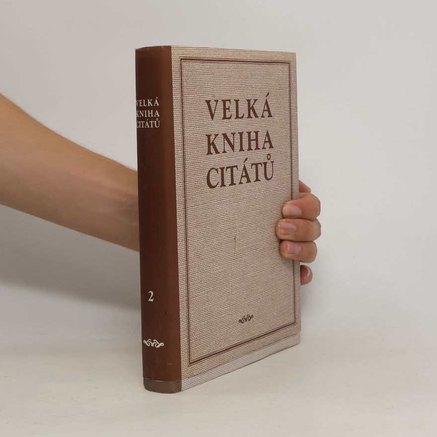 Various authors Velká kniha citátů
