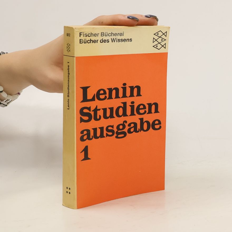 Wladimir Iljitsch Lenin Lenin Studienausgabe 1