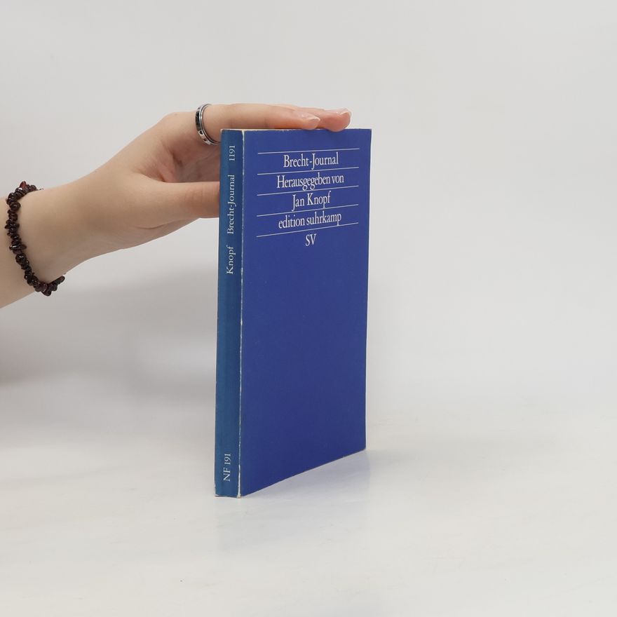 Jan Knopf Brecht-Journal