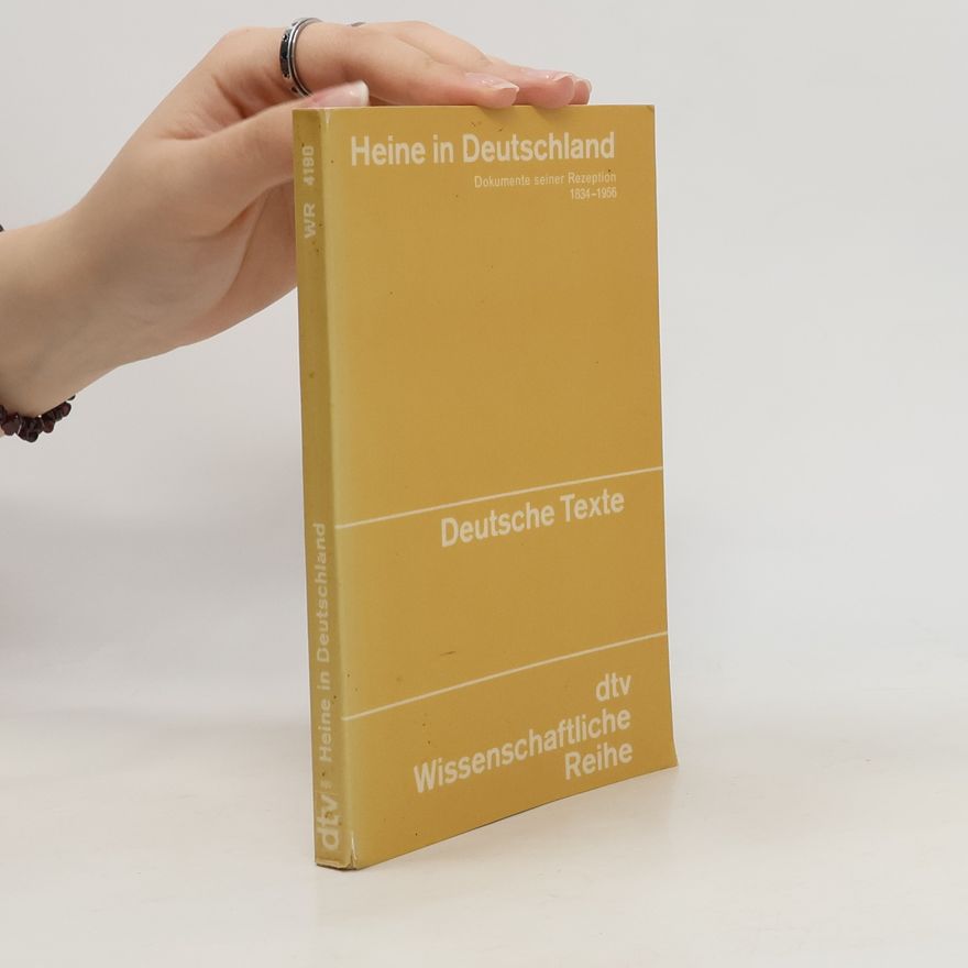 Karl Theodor Kleinknecht Deutsche Texte - 36: Heine in Deutschland