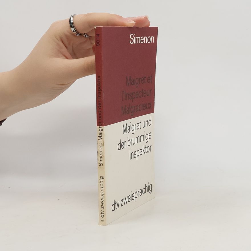 Georges Simenon Maigret et l'inspecteur malgracieux. Maigret und der brummige Inspektor