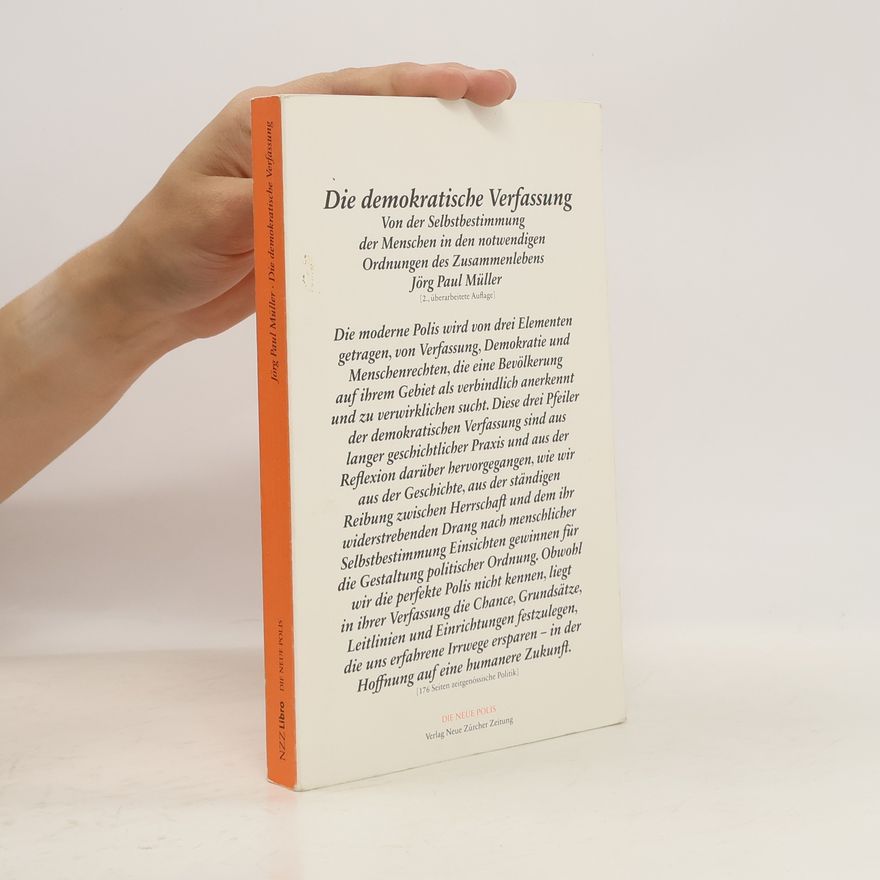Jörg Paul Müller Die demokratische Verfassung