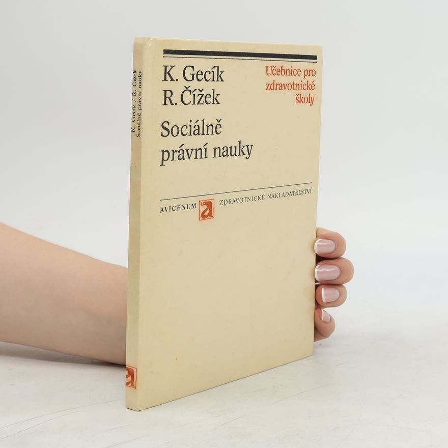 Karol Gecík Sociálně právní nauky