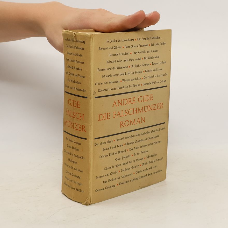 André Gide Die Falschmünzer