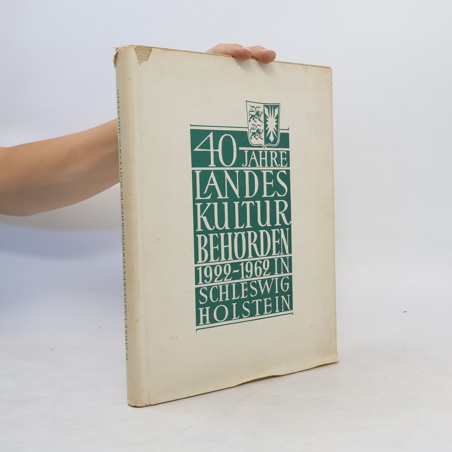 Autorenkollektiv 40 Jahre Landeskulturbehörden in Schleswig-Holstein