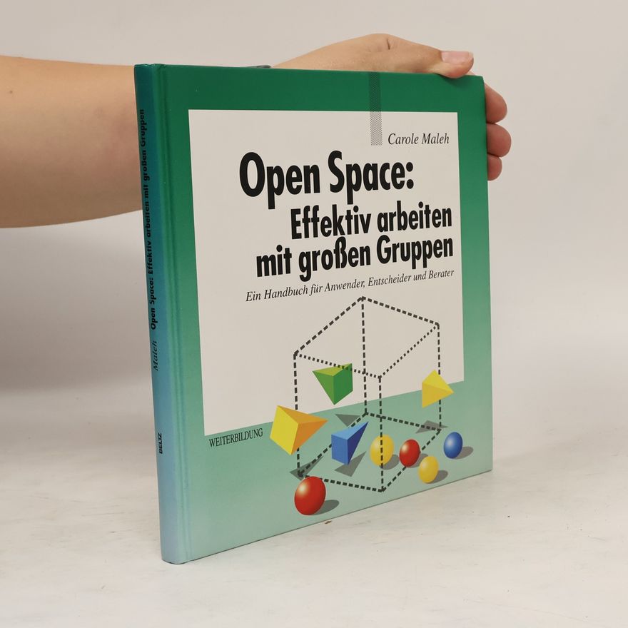 Carole Maleh Open space: effektiv arbeiten mit großen Gruppen
