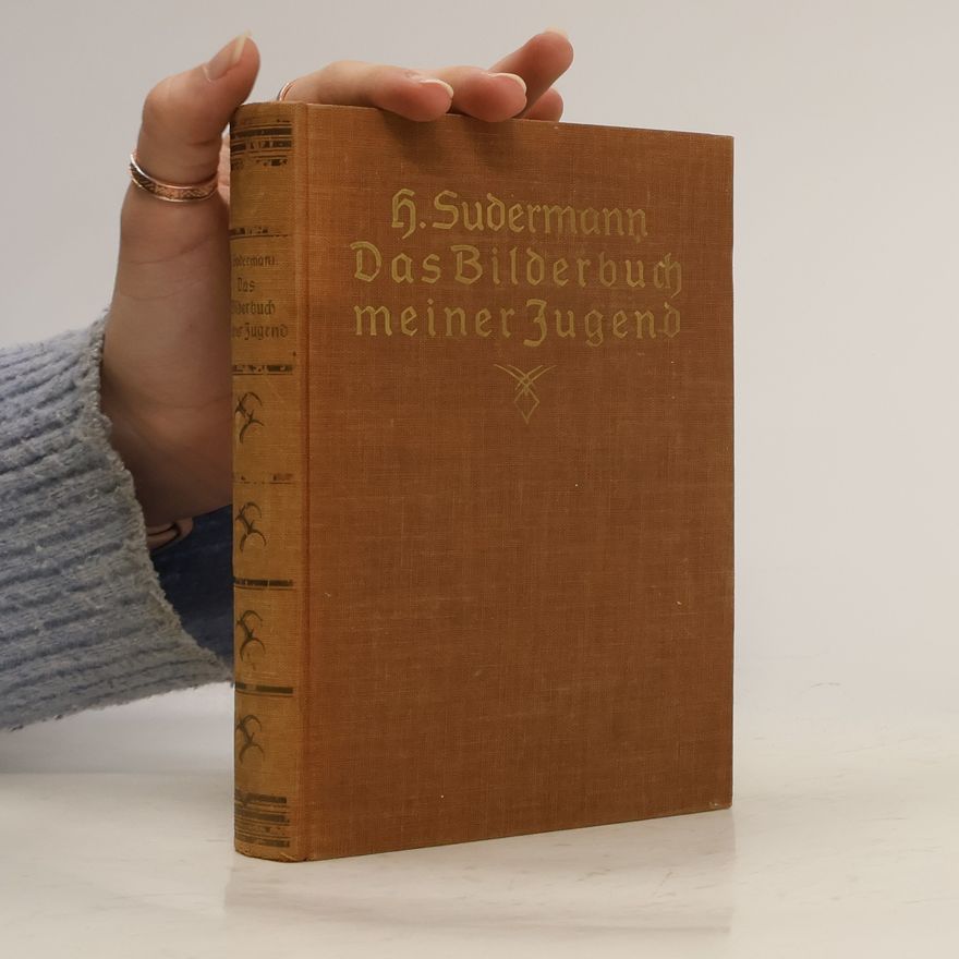 Hermann Sudermann Das Bilderbüch meiner Jügend