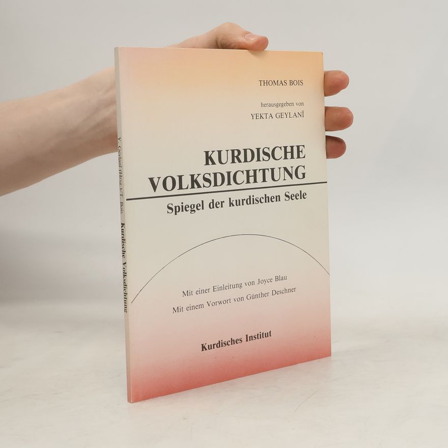 Thomas Bois Kurdische Volksdichtung