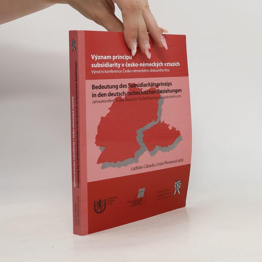 Ladislav Cabada Význam pricipu subsidiarity