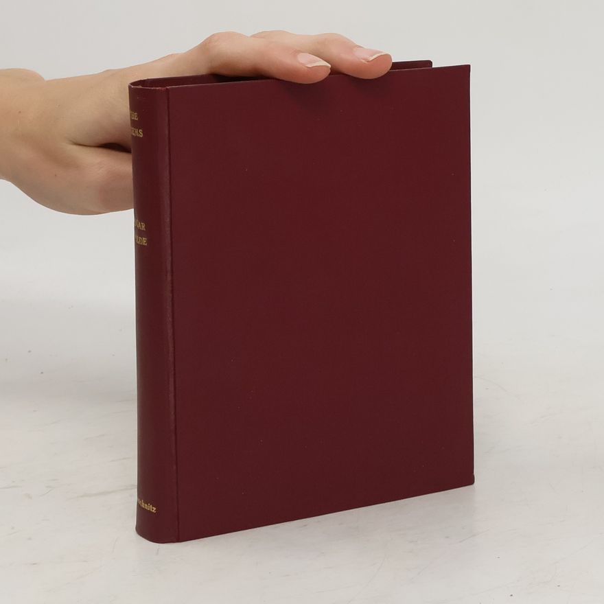 Oscar Wilde Collection of British authors: Tauchnitz edition. Vol. 4290