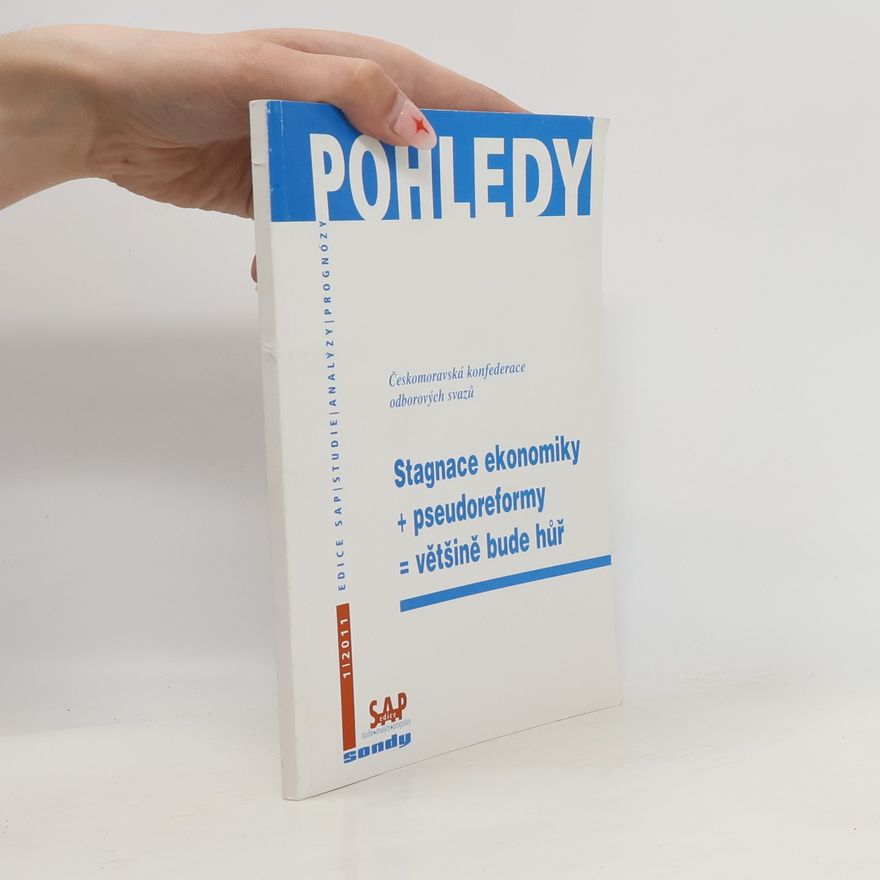 Jana Kašparová Stagnace ekonomiky plus pseudoreformy rovná se většině bude hůř