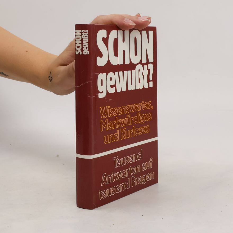 Roland Gööck Schon gewusst?