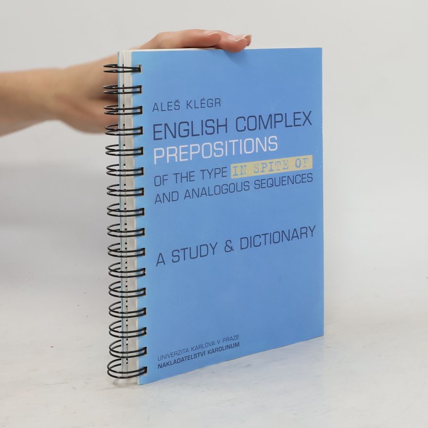 Aleš Klégr English complex prepositions